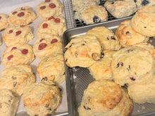 Load image into Gallery viewer, Scone Selection Gift Box - Selection of 12 British Scones with Assorted Flavors

