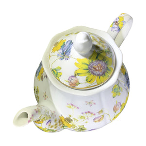 Yellow Wildflower Teapot