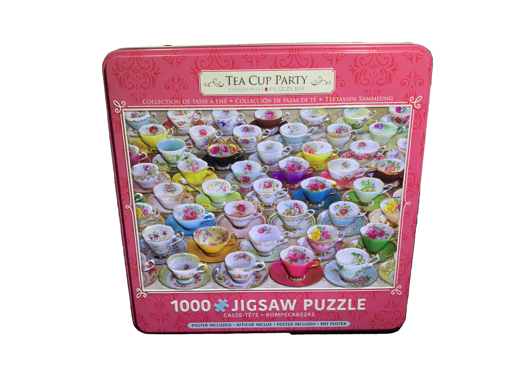 Tea Cup Party Jigsaw Puzzle - 1000 piece